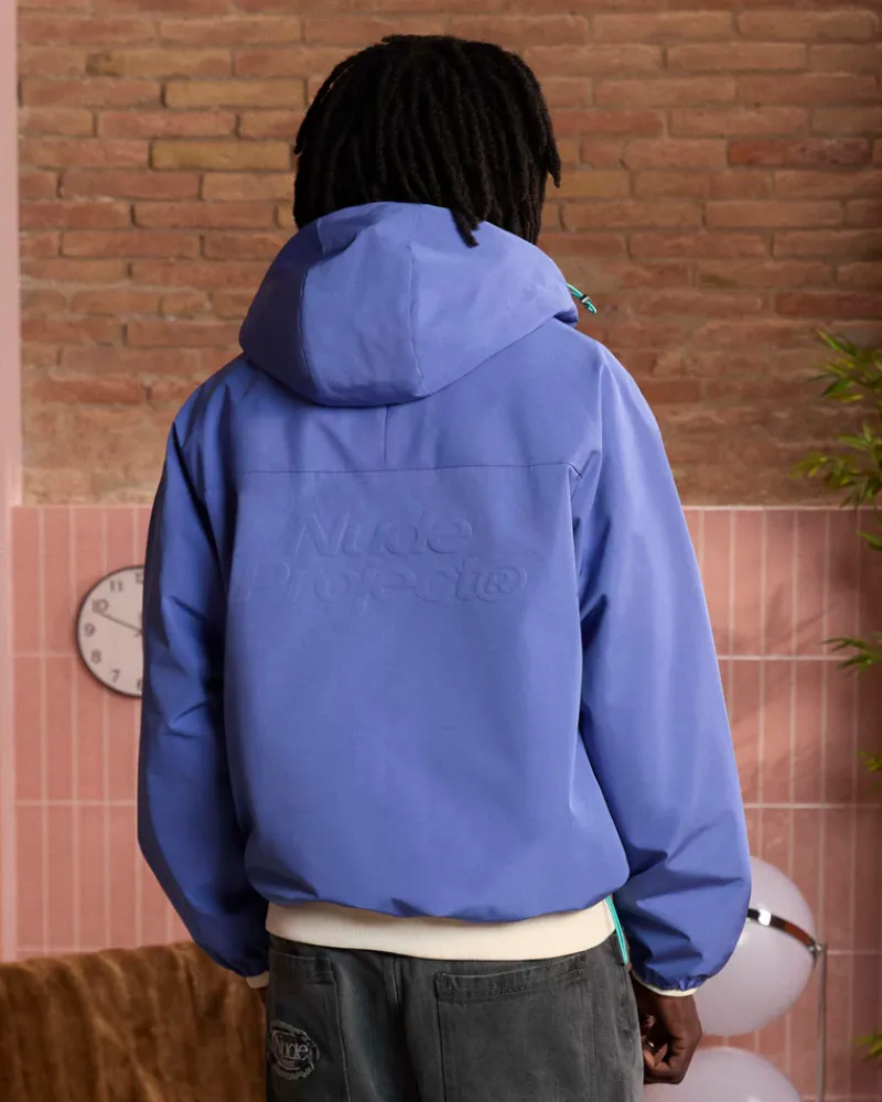 Nude Project Chaqueta Cortavientos Milestones Azul Discount