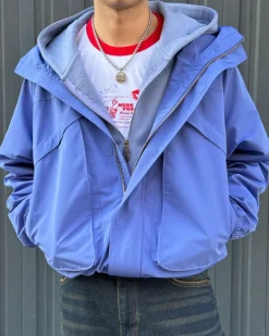 Nude Project Chaqueta Cortavientos Milestones Azul Discount