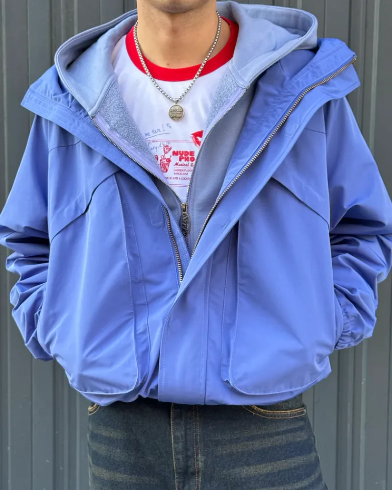 Nude Project Chaqueta Cortavientos Milestones Azul Discount