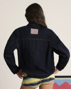 Nude Project Chaqueta Vaquera Trucker Washed Dark