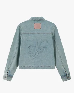 Nude Project Chaqueta Vaquera Trucker Washed Light Outlet
