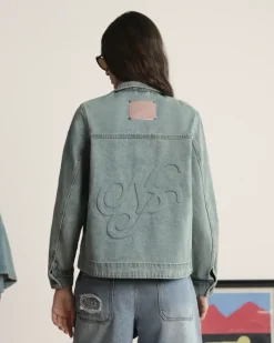 Nude Project Chaqueta Vaquera Trucker Washed Light Outlet