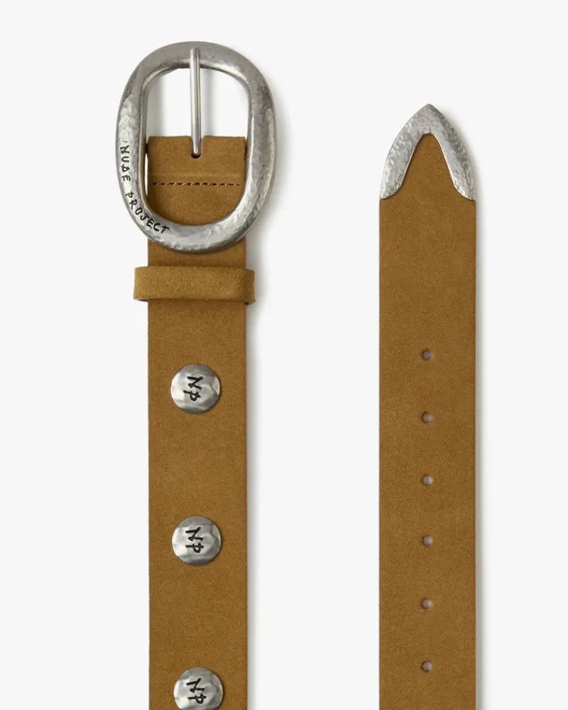 Nude Project Cinturón Belt Marrón New