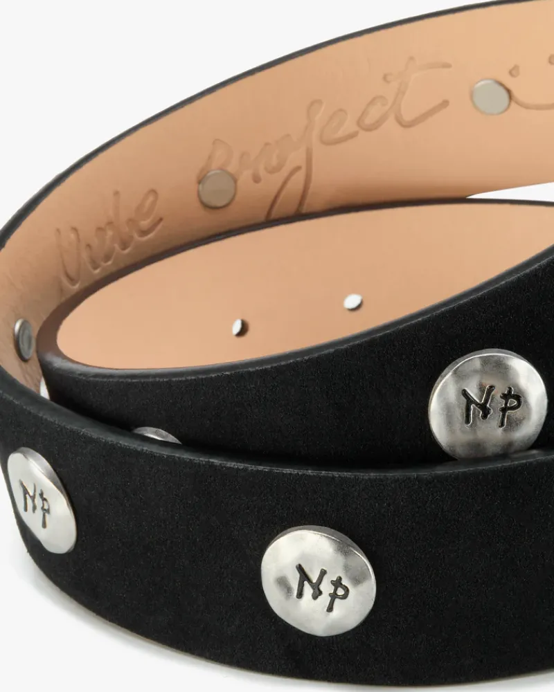 Nude Project Cinturón Belt Negro New