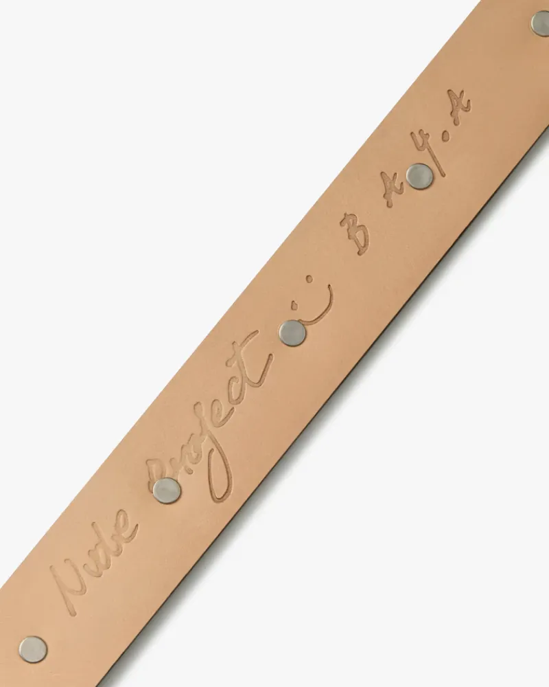 Nude Project Cinturón Belt Negro New