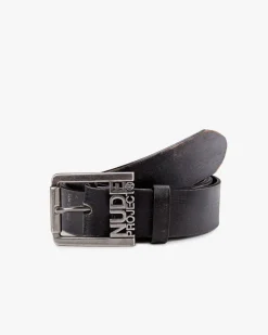 Nude Project Classic Belt Worn Black