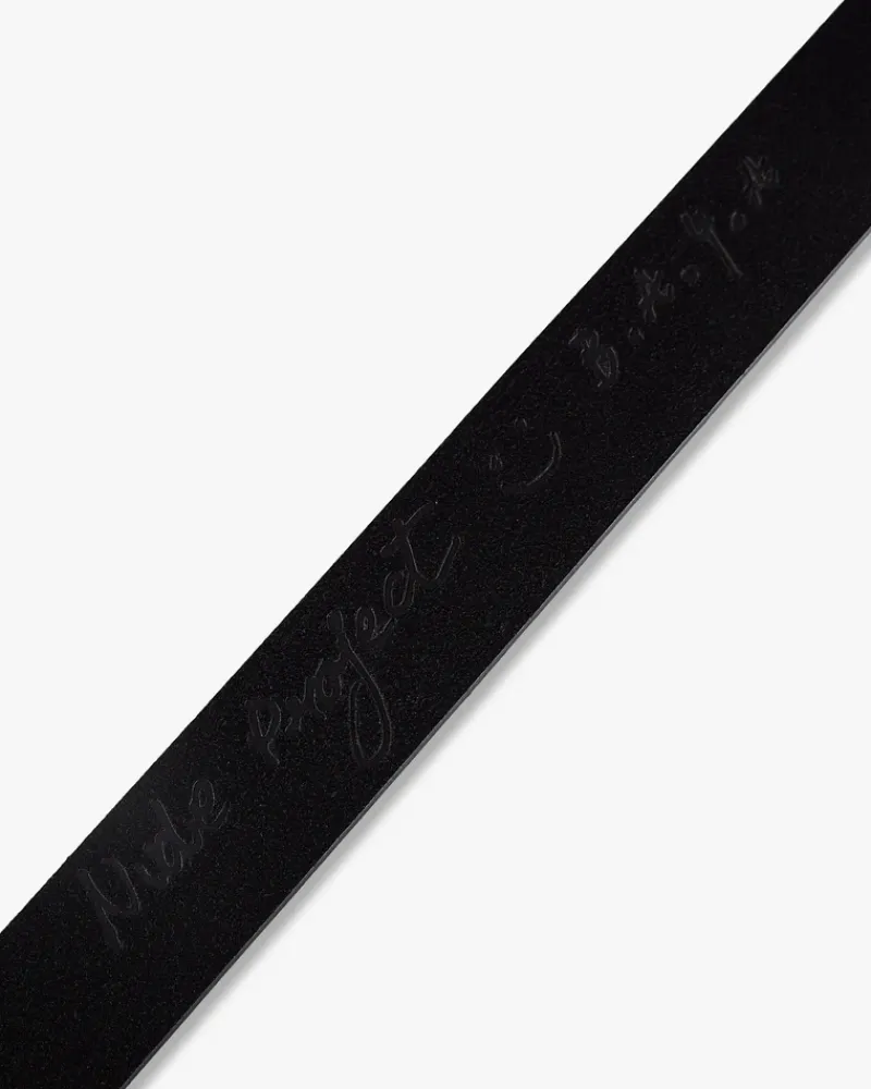 Nude Project Classic Belt Worn Black