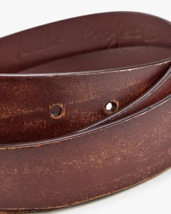 Nude Project Classic Belt Worn Brown Clearance