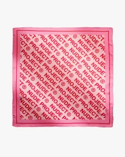 Nude Project Classic Handkerchief Logo Pink Hot