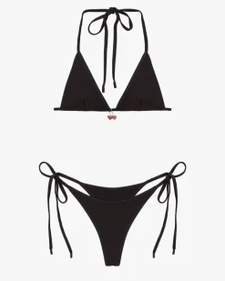 Nude Project Costa Bikini Top Black Sale