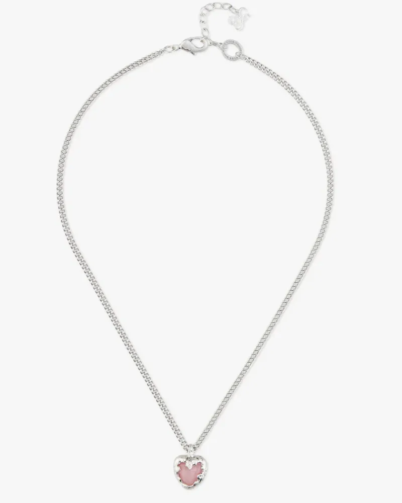 Nude Project Costa Necklace Silver New