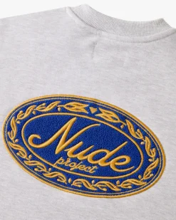 Nude Project Crewneck Déclaration Gris Best