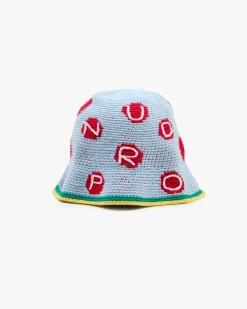 Nude Project Crochet Bucket Blue Online