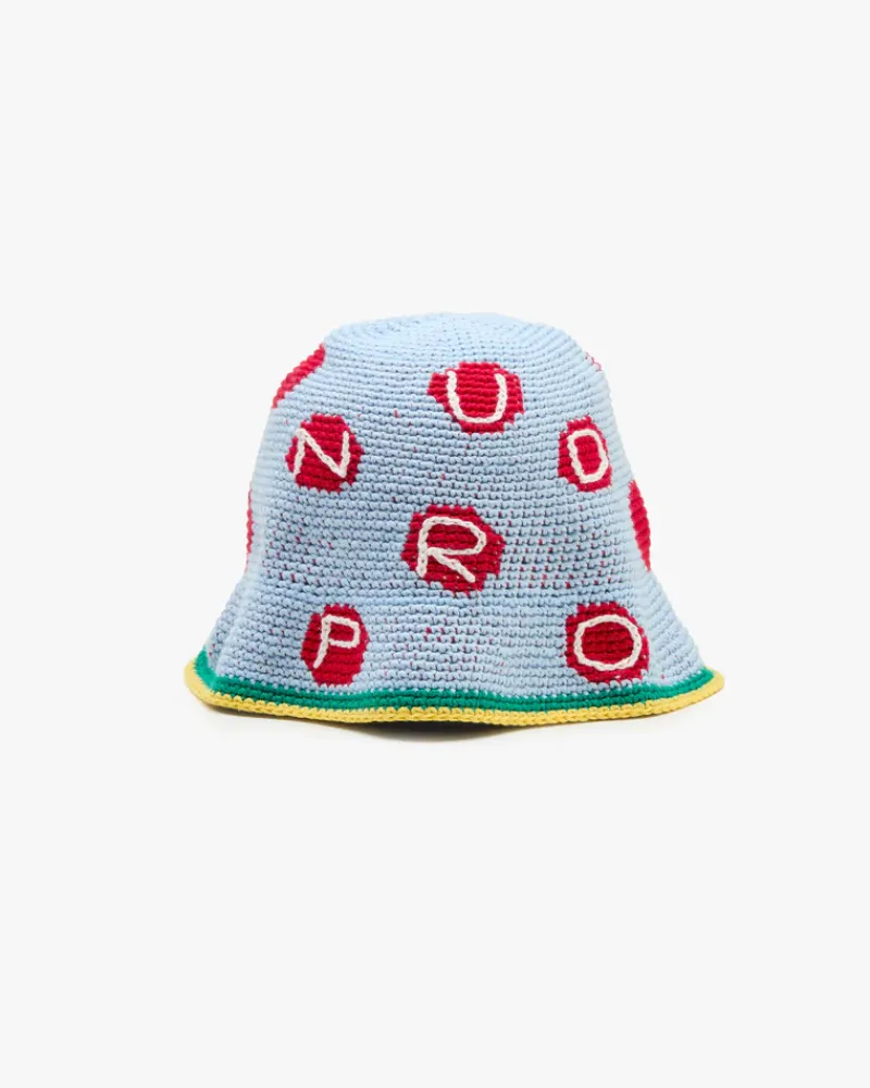 Nude Project Crochet Bucket Blue Online