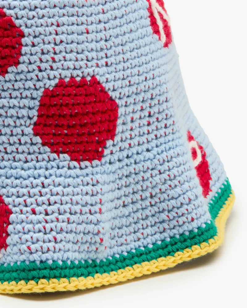 Nude Project Crochet Bucket Blue Online