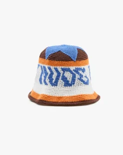 Nude Project Crochet Bucket Brown