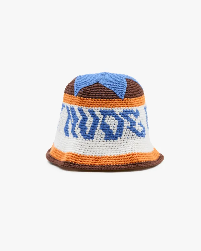Nude Project Crochet Bucket Brown