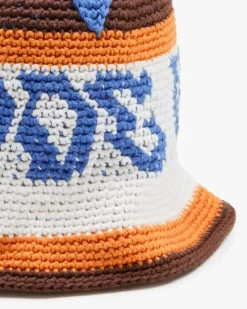 Nude Project Crochet Bucket Brown