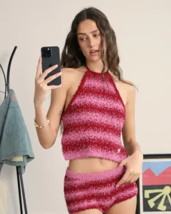 Nude Project Culotte Melangi Rosa New