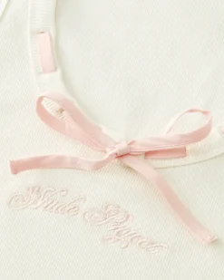 Nude Project Cutie Bow Tank Top Pink