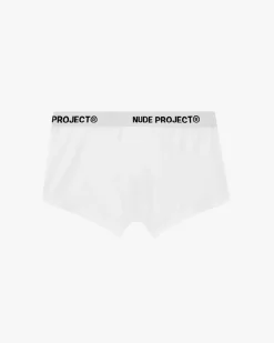 Nude Project Essential Boxer Blanco 2Xpack Discount