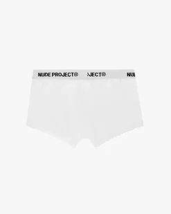 Nude Project Essential Boxer Blanco 2Xpack Discount
