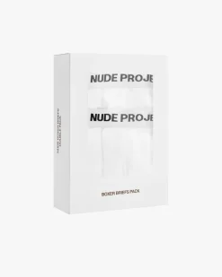 Nude Project Essential Boxer Blanco 2Xpack Discount