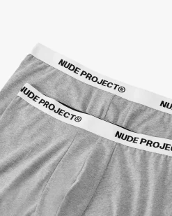 Nude Project Essential Boxer Gris 2Xpack Best