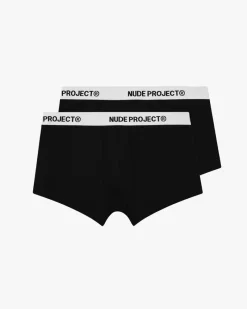 Nude Project Essential Boxer Negro 2Xpack New