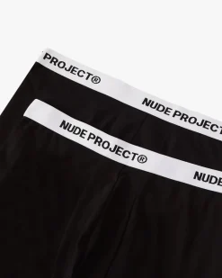 Nude Project Essential Boxer Negro 2Xpack New