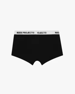 Nude Project Essential Boxer Negro 2Xpack New