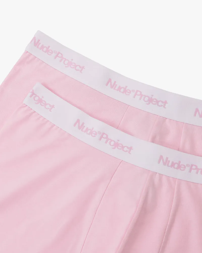 Nude Project Essential Boxer Pink 2Xpack Sale