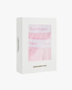Nude Project Essential Boxer Pink 2Xpack Sale