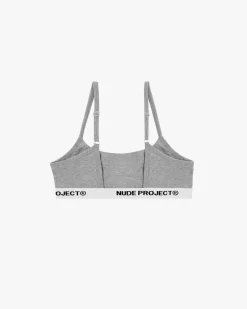 Nude Project Essential Bra Grey Clearance