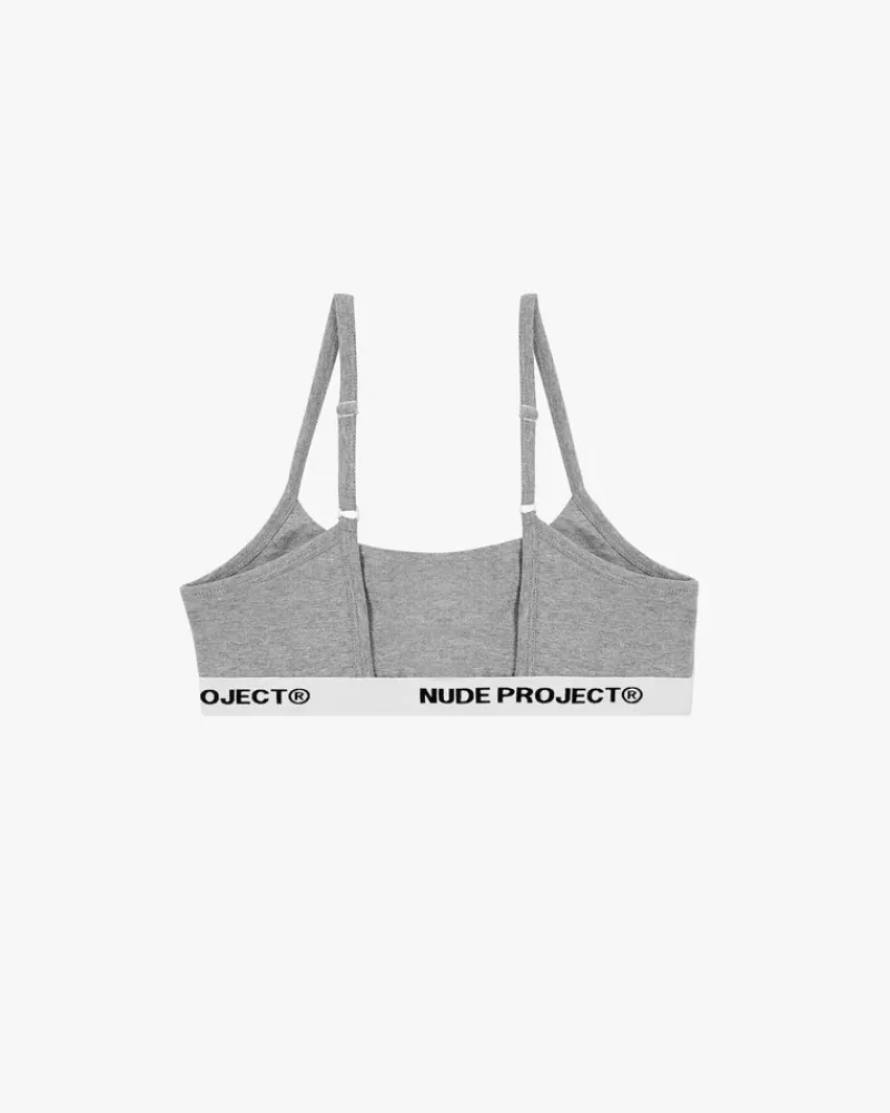 Nude Project Essential Bra Grey Clearance