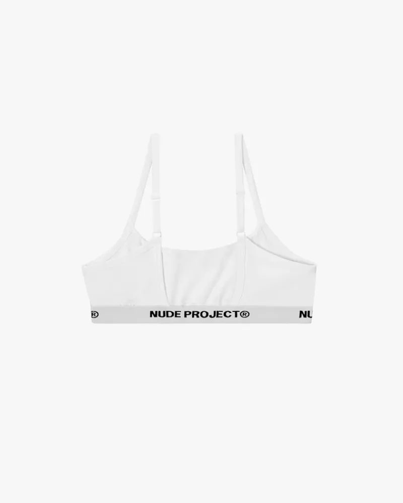Nude Project Essential Bra White Discount