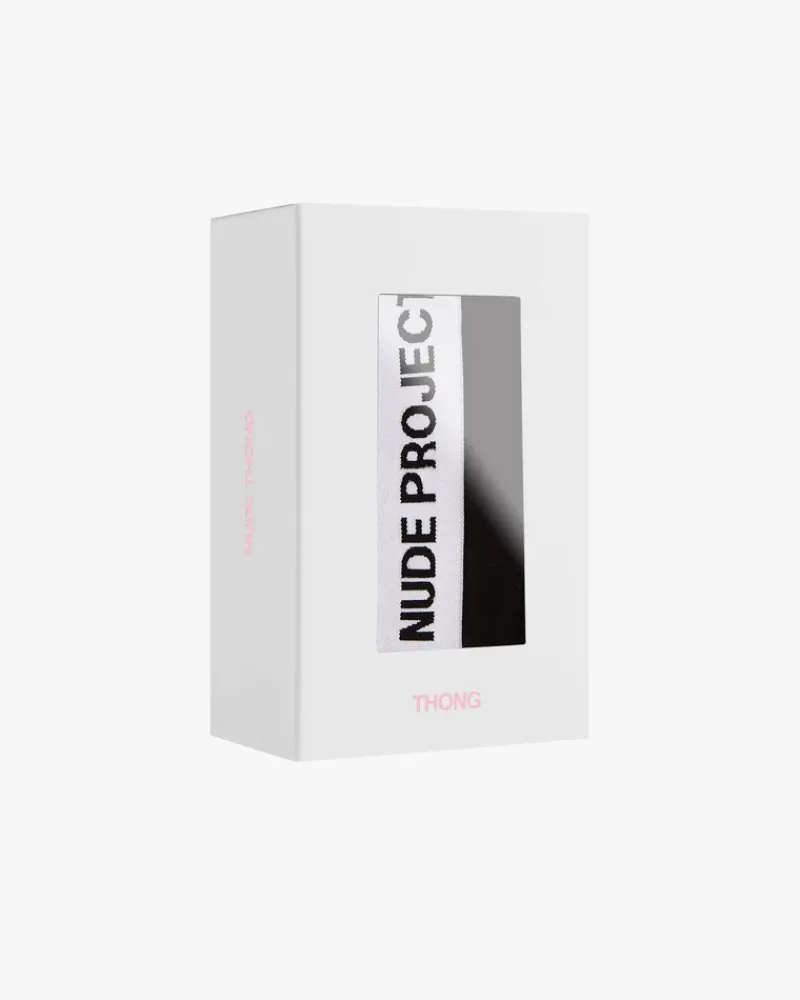 Nude Project Essential Thong Black Discount