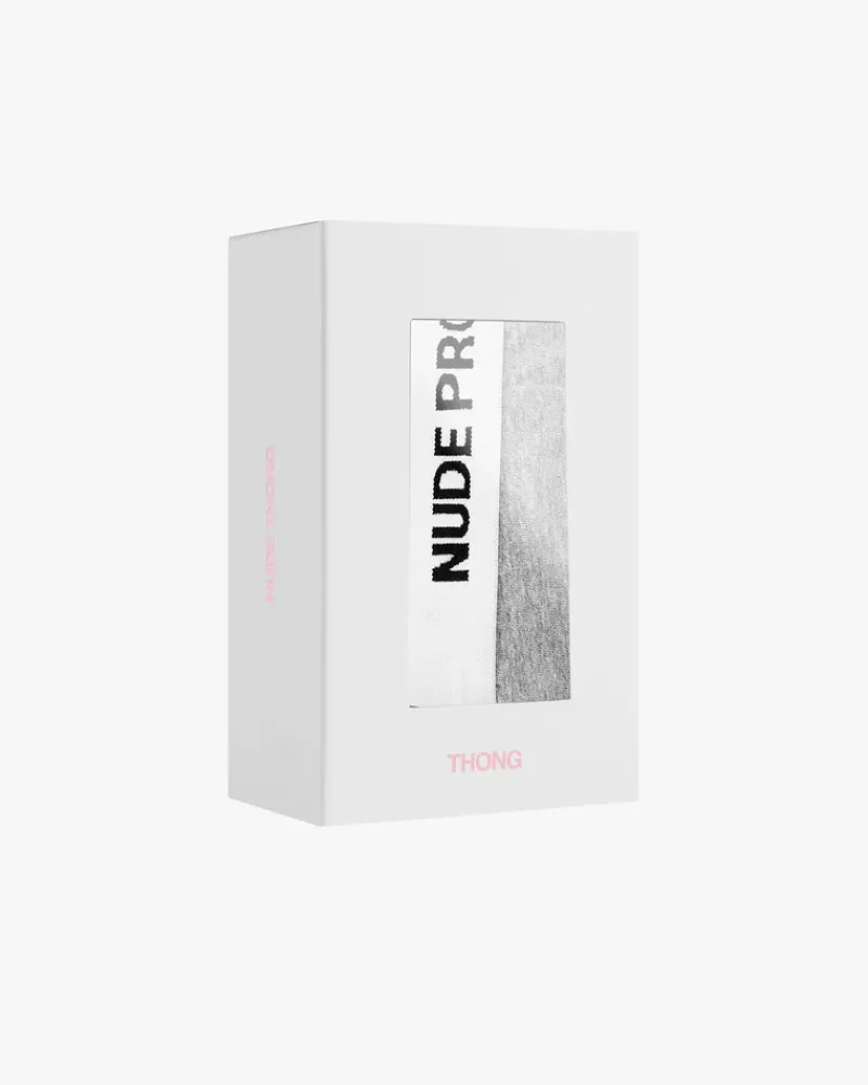 Nude Project Essential Thong Grey New