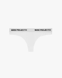 Nude Project Essential Thong White Discount