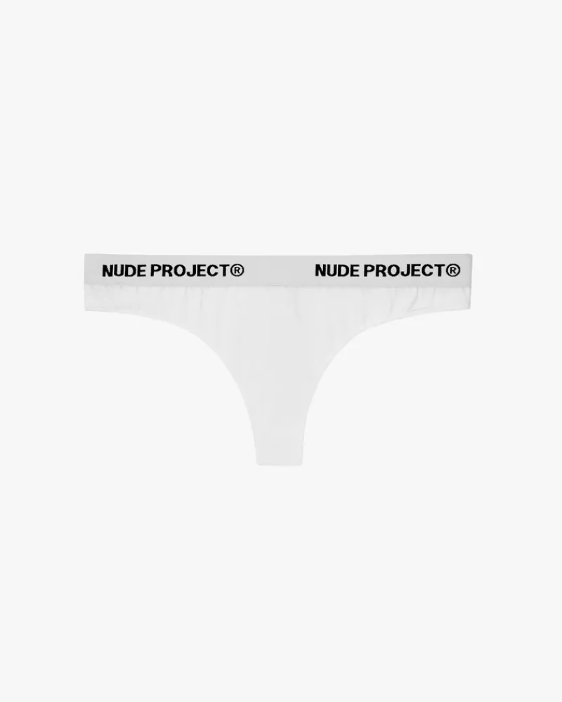 Nude Project Essential Thong White Discount