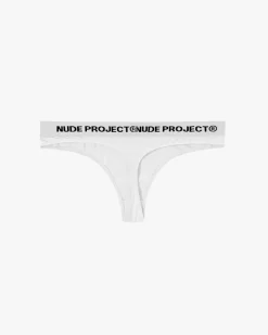 Nude Project Essential Thong White Discount