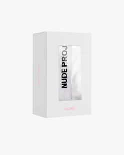 Nude Project Essential Thong White Discount