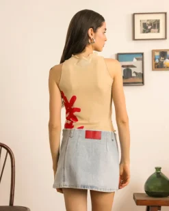 Nude Project Flowers Top Clearance
