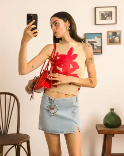 Nude Project Flowers Top Clearance
