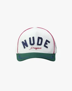 Nude Project Gorra Blanca Classic Varsity Online