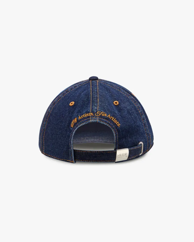 Nude Project Gorra Classique Denim Clearance