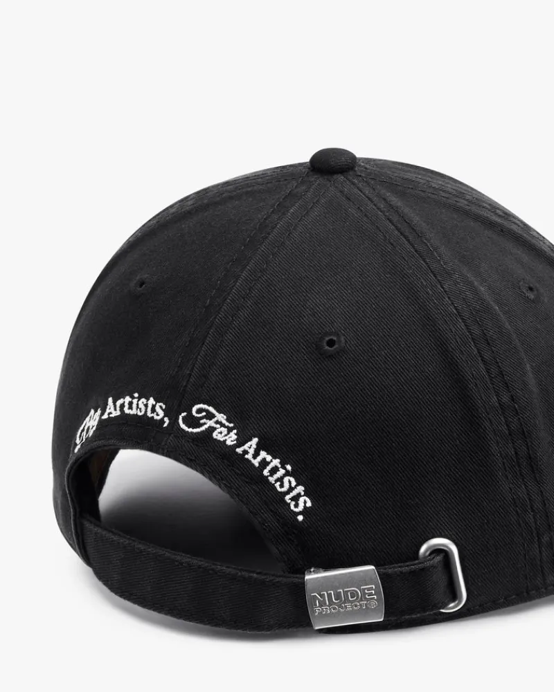 Nude Project Gorra Classique Gris Oscuro Outlet
