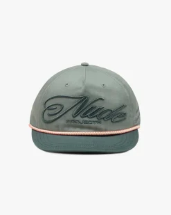 Nude Project Gorra Curvy Verde Clearance