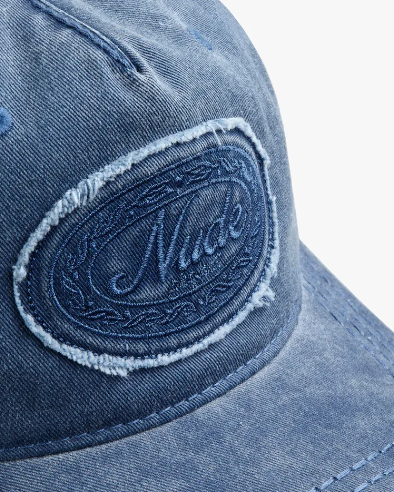Nude Project Gorra Laurel Denim Azul Hot