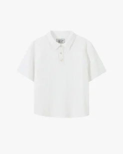 Nude Project Half Polo White Sale